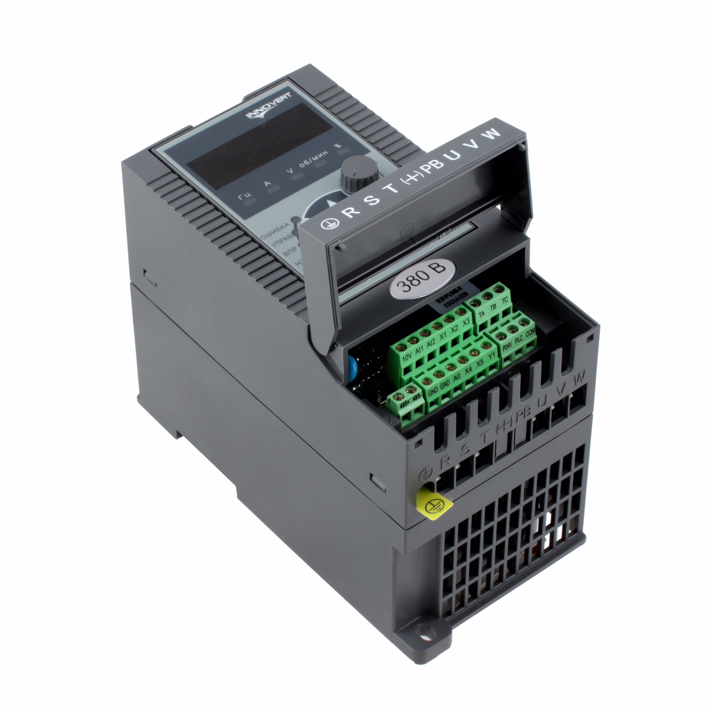 Преобразователь частоты векторный INNOVERT ITD112U43B2, 1,1кВт, 380В, 3А