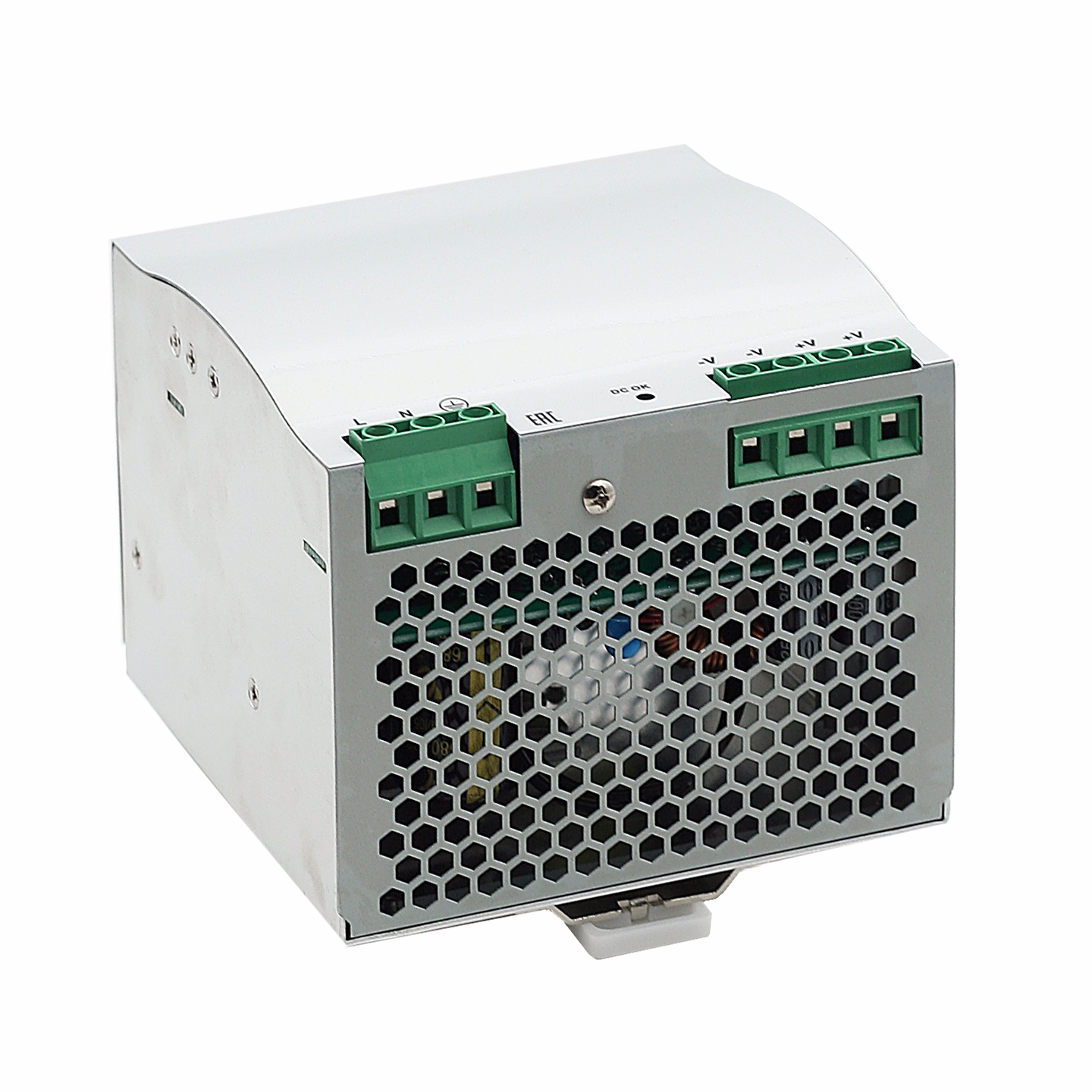 Источник питания INNOCONT на DIN-рейку, -10 +50С, IP20, вход: 220VAC, 4.5А, выход: 400W, 24VDC, 16.5A, типы защиты: КЗ, перегрузка, перенапряжение SB-D-400-24