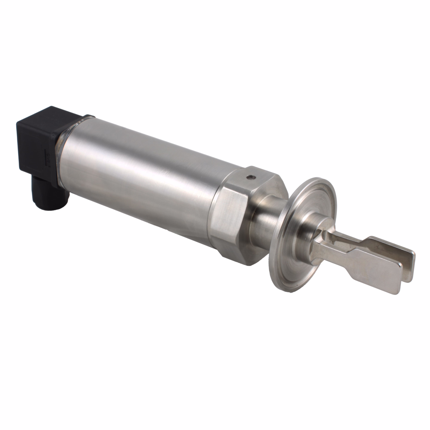 Вибрационный датчик уровня жидкостей INNOLEVEL, -40 +150°С, Pmax=10 bar, 12 - 55 VDC, IP65, соединение - Clamp DN40, удлинение 40 мм, нерж. сталь 316L, электрополировка зондов