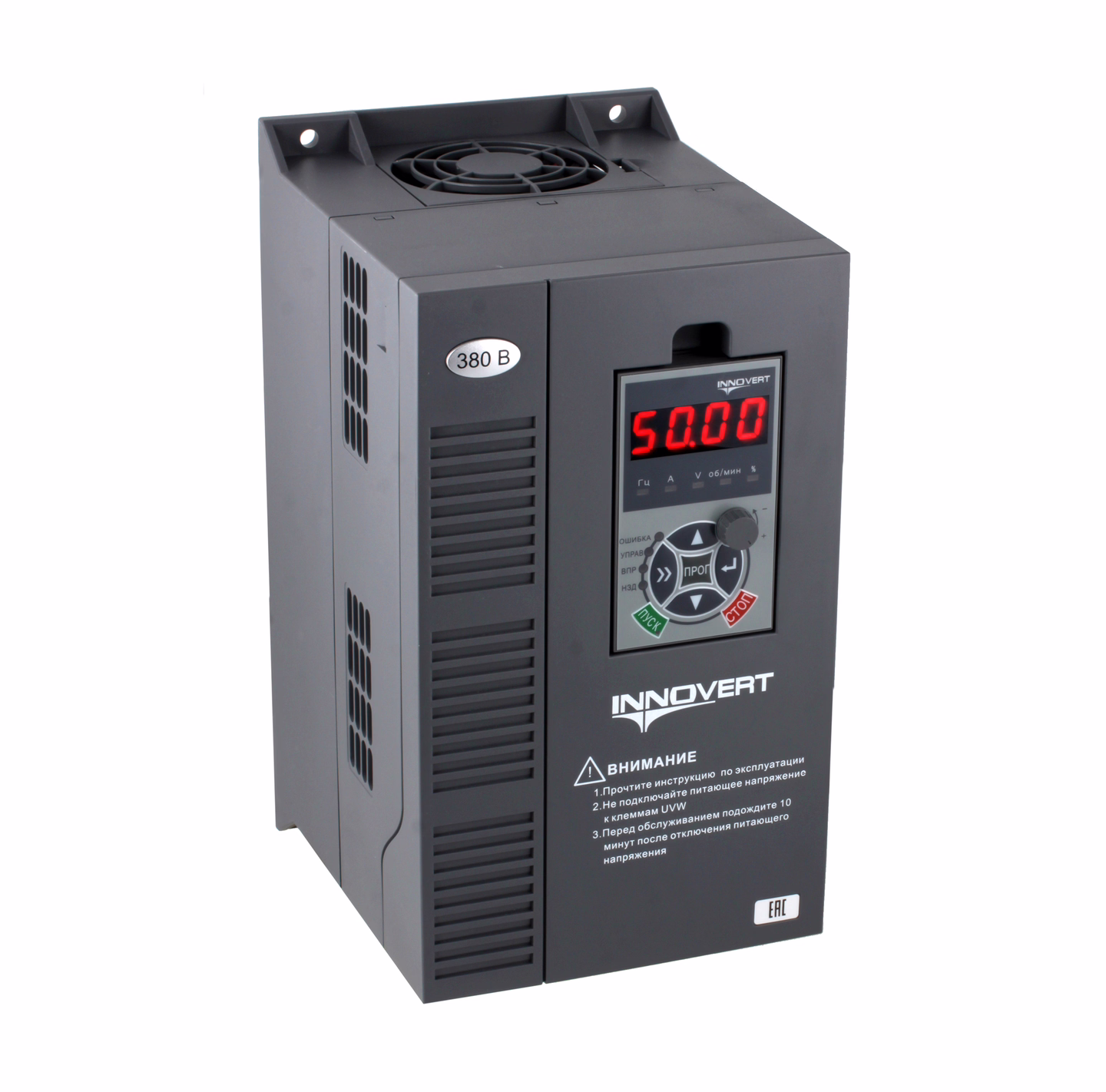 Преобразователь частоты INNOVERT PUMP IHD752P43T, 7,5кВт, 380В, 17А