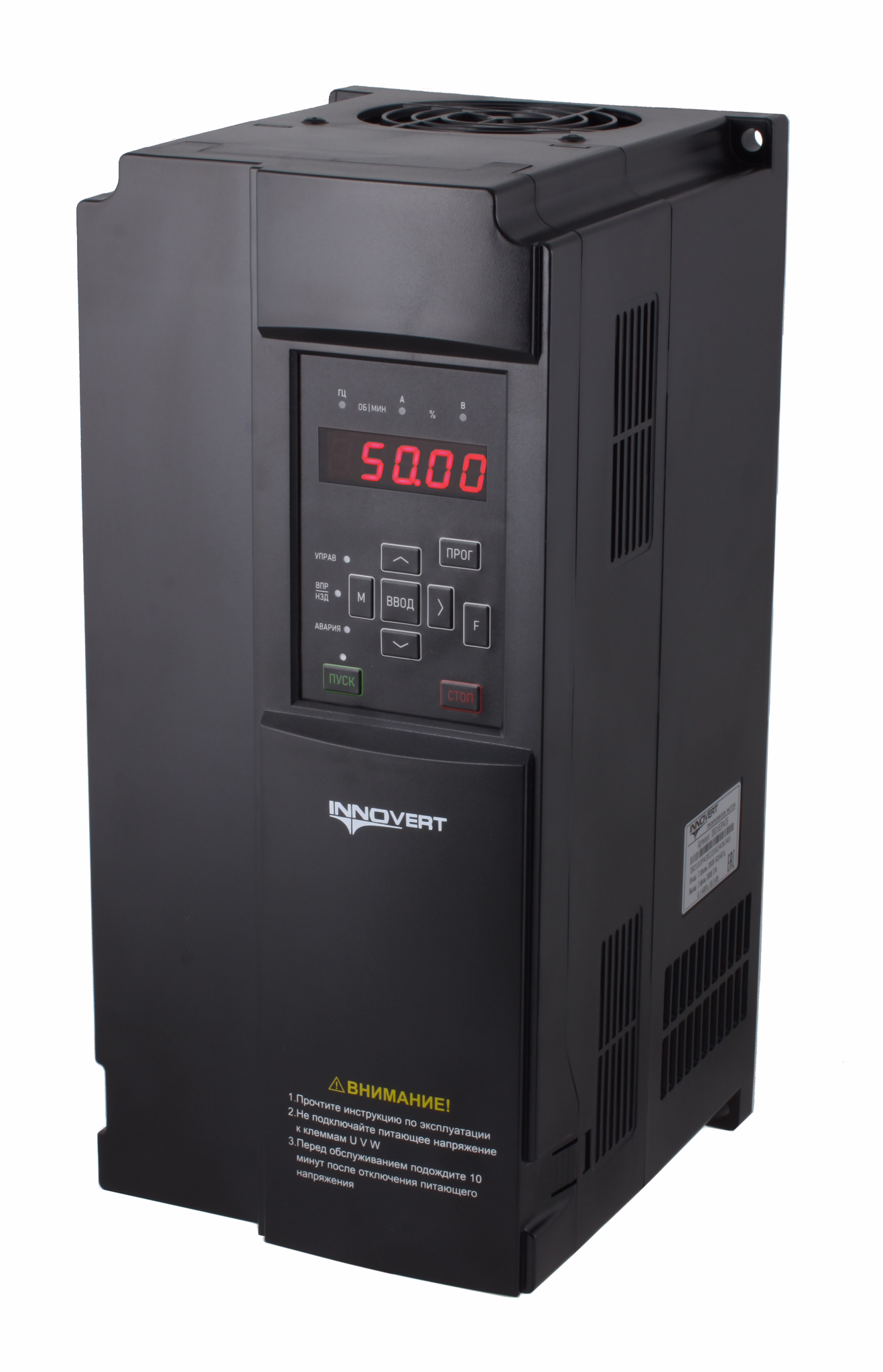 Преобразователь частоты INNOVERT IBD183P43E, 18,5кВт, 380В, 37А