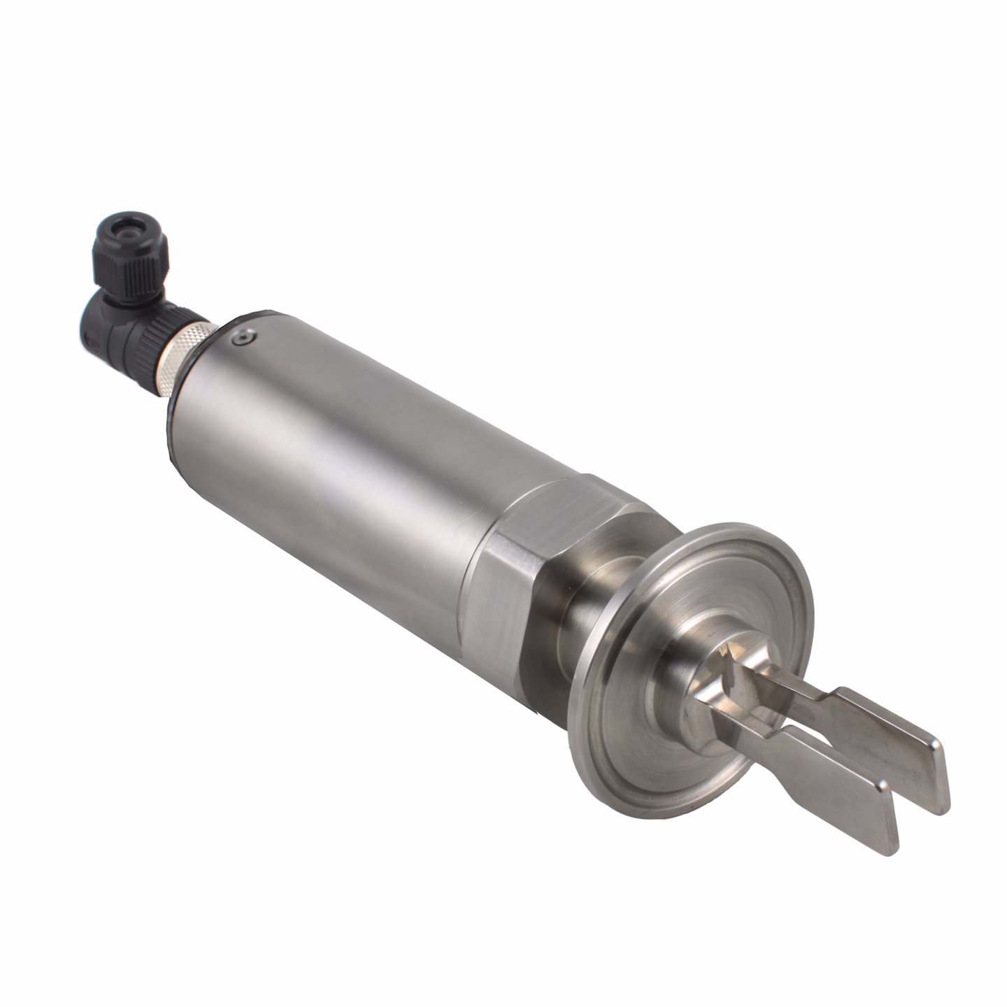 Вибрационный датчик уровня жидкостей INNOLEVEL, -40 +150°С, Pmax=10 bar, 12 - 55 VDC, IP65/67, соединение - Clamp DN40, удлинение 40 мм, нерж. сталь 316L, электрополировка зондов