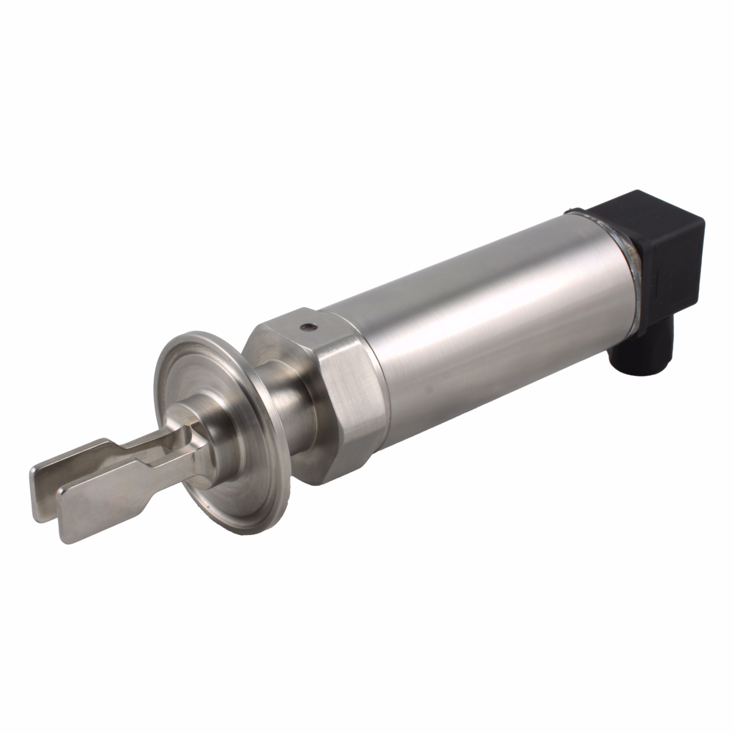 Вибрационный датчик уровня жидкостей INNOLEVEL, -40 +150°С, Pmax=10 bar, 12 - 55 VDC, IP65, соединение - Clamp DN40, удлинение 40 мм, нерж. сталь 316L, электрополировка зондов