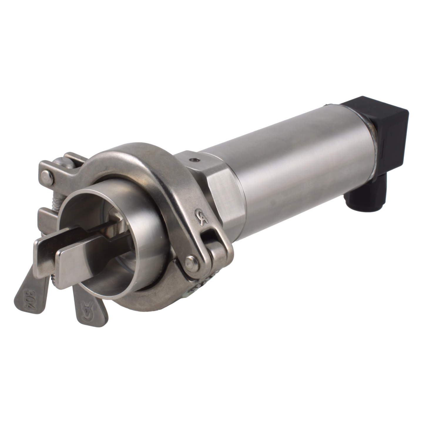 Вибрационный датчик уровня жидкостей INNOLEVEL, -40 +150°С, Pmax=10 bar, 12 - 55 VDC, IP65, соединение - Clamp DN40, удлинение 40 мм, нерж. сталь 316L, электрополировка зондов