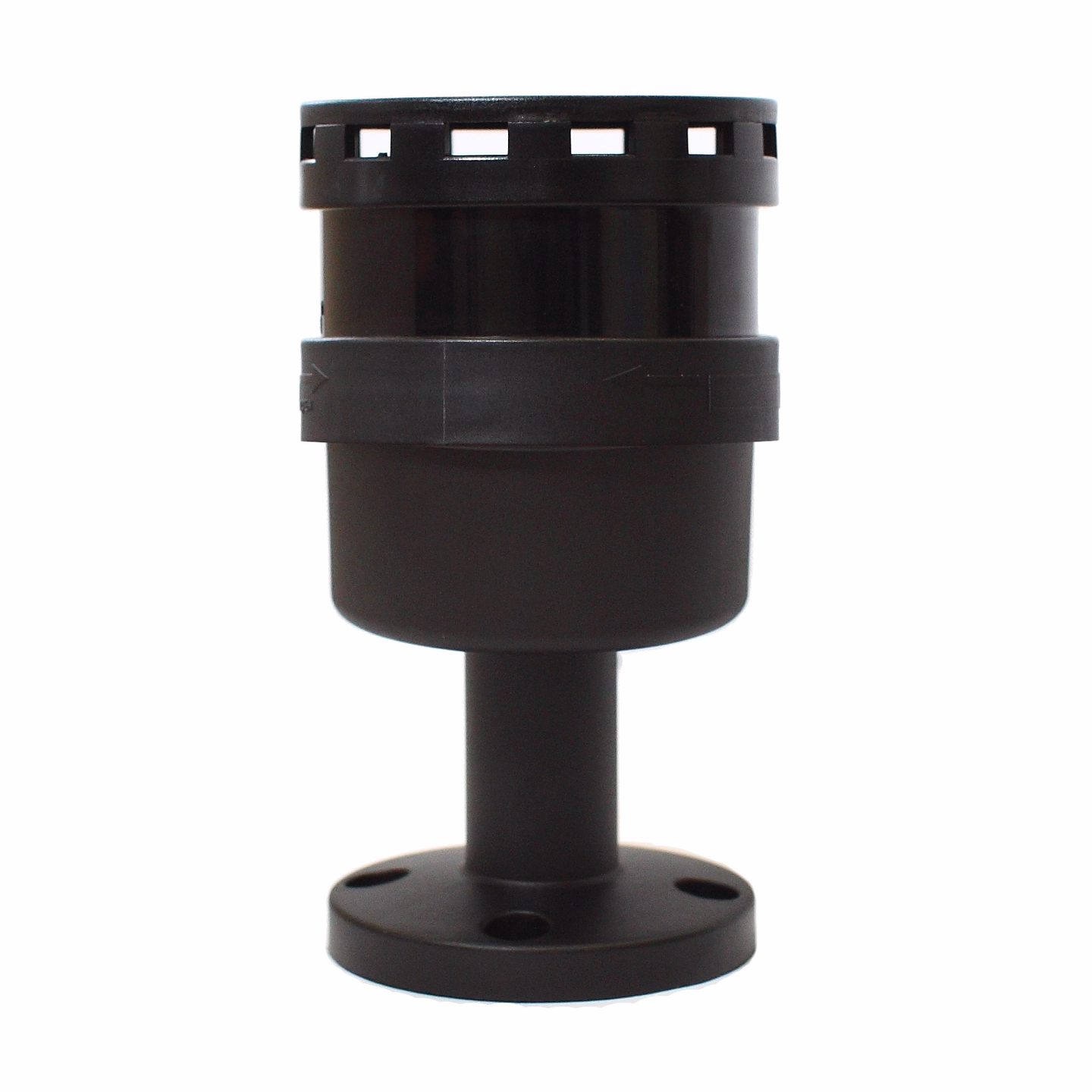 Колонна-зуммер INNOCONT TL70B-220-55 d=70мм, стойка 55 мм, основание d=70мм, 220 VAC, IP65, кабель 0,5м