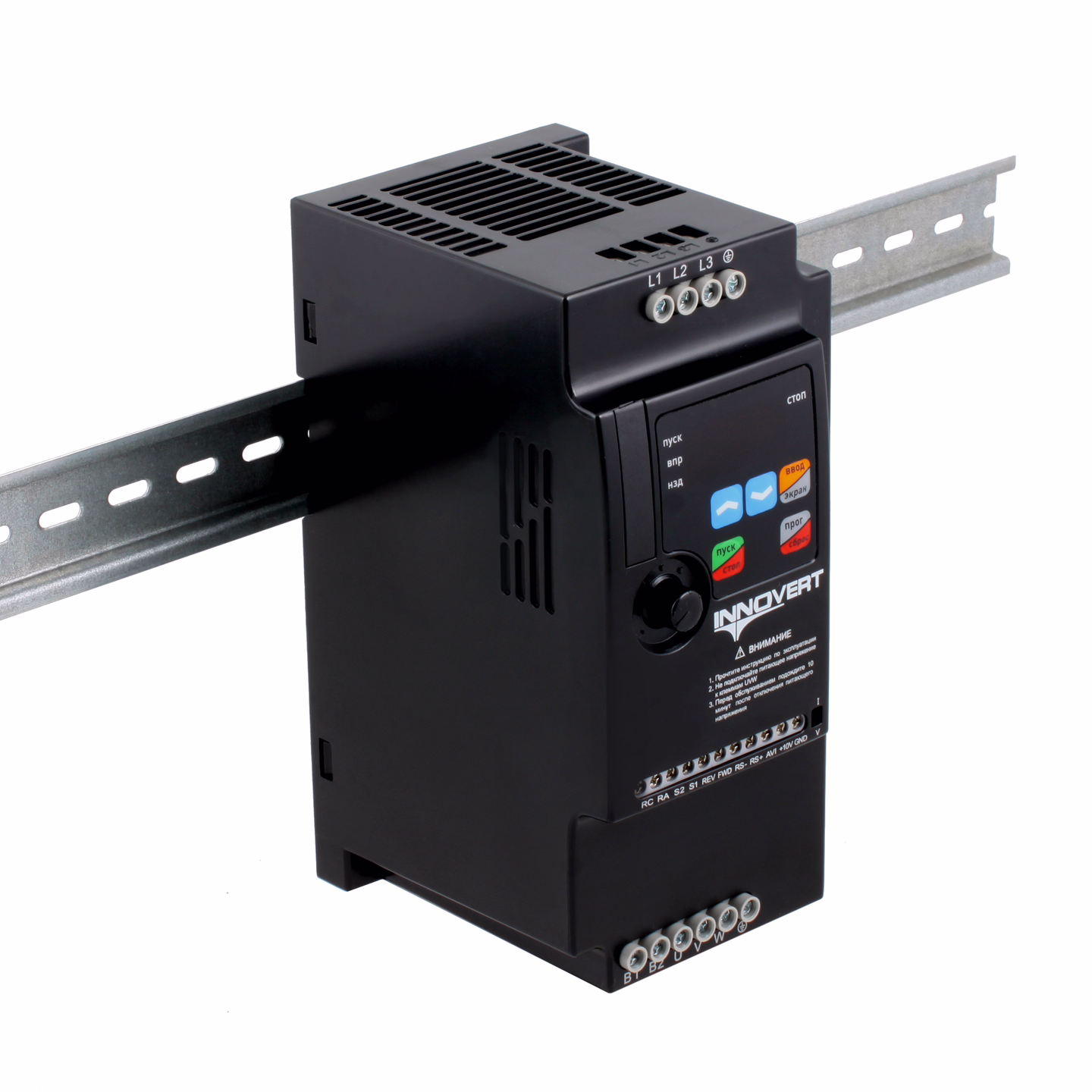 Преобразователь частоты INNOVERT VENT IVD302B43E, 3,0кВт, 380В, 6,8А