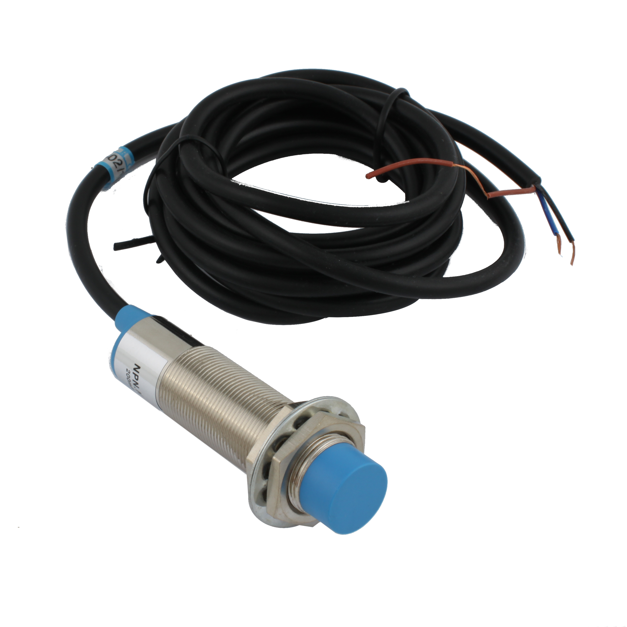 Емкостный датчик INNOCONT, M18x1, L=71 мм, зона срабатывания 10 мм, -25 +60 С, 12…24 VDC, IP65, выход: NPN NO, макс. ток 200 мА, кабель 2 м SC-18N10C