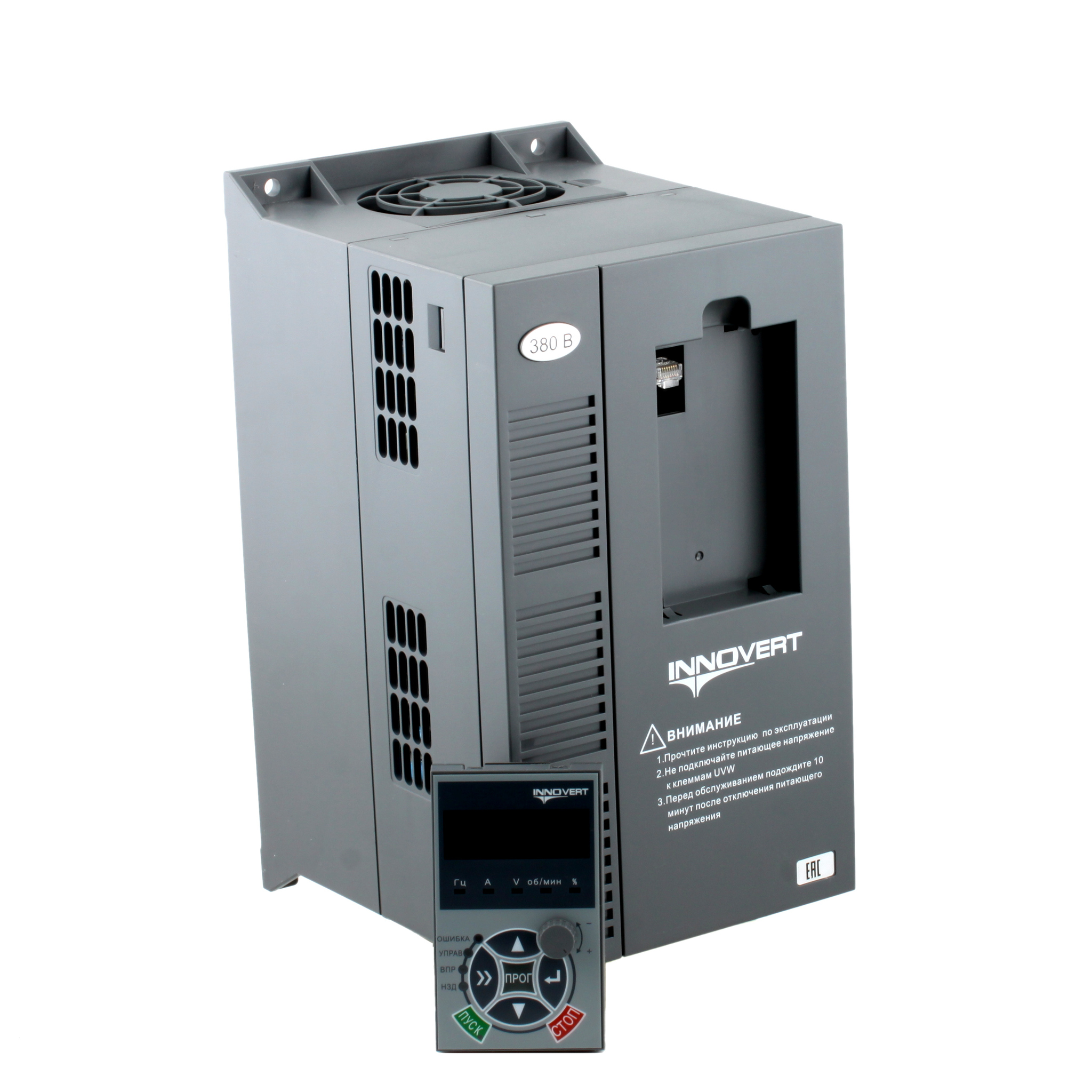 Преобразователь частоты INNOVERT PUMP IHD752P43T, 7,5кВт, 380В, 17А