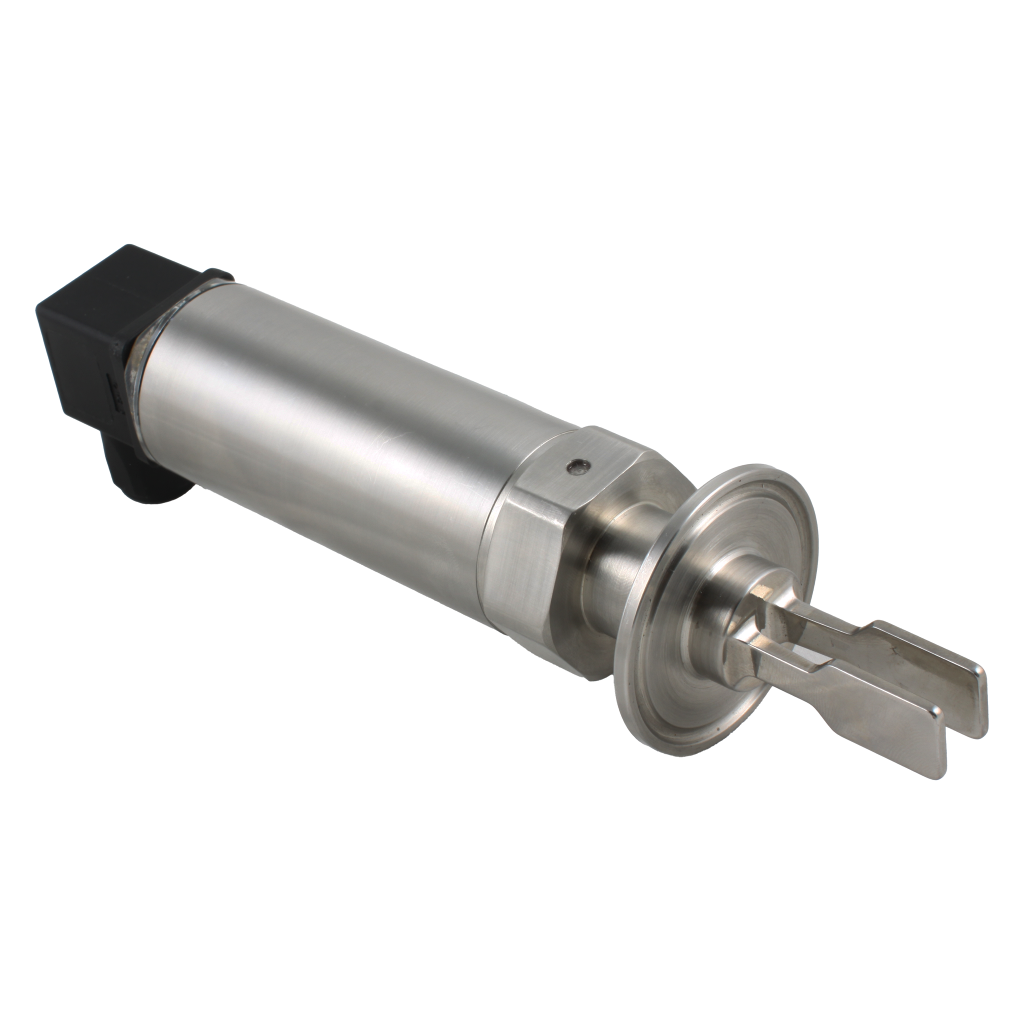 Вибрационный датчик уровня жидкостей INNOLEVEL, -40 +150°С, Pmax=40 bar, 12 - 55 VDC, IP65, соединение - Clamp DN40, удлинение 40 мм, нерж. сталь 316L, электрополировка зондов