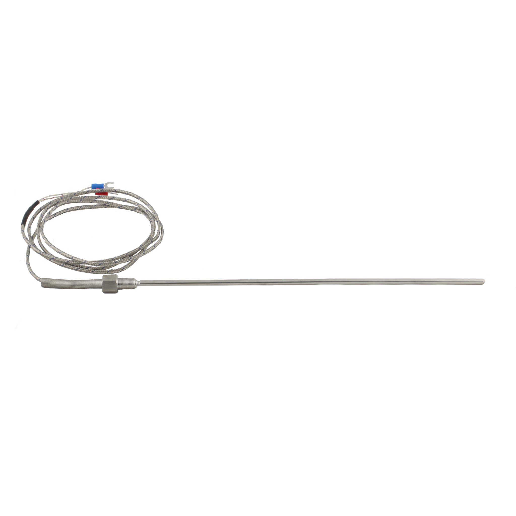Датчик температуры INNOCONT с кабелем, исполнение N, спай CA, раб.часть: диаметр 4,8мм длина 300мм, резьба 1/8", длина кабеля 3м TS-W-N-CA-4,8-300-3-1/8
