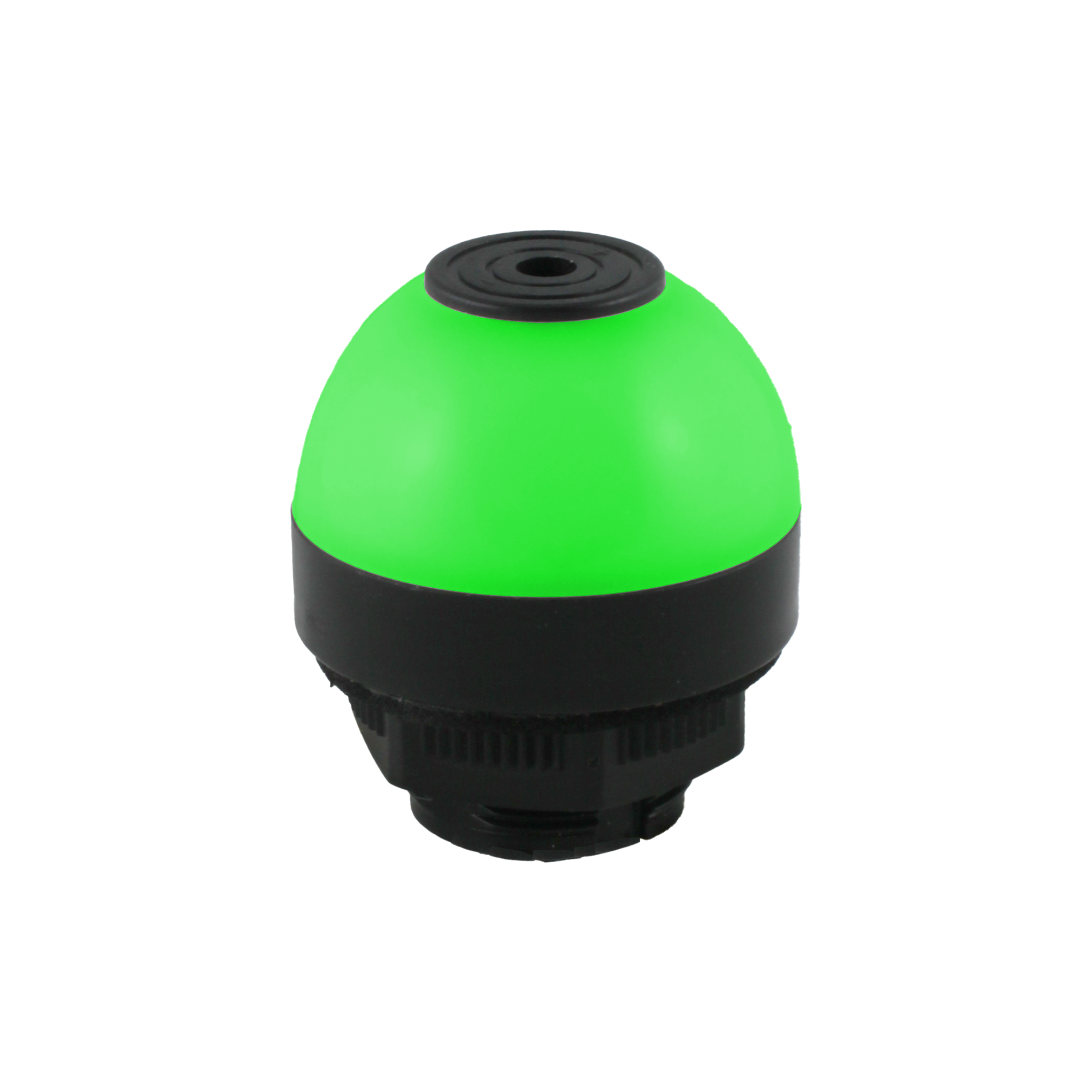 Светосигнальный маячок INNOCONT d=50мм, L=58мм, три цвета (постоянное свечение): красный, желтый, зеленый, 24VDC, IP50, зуммер, кабель 1м