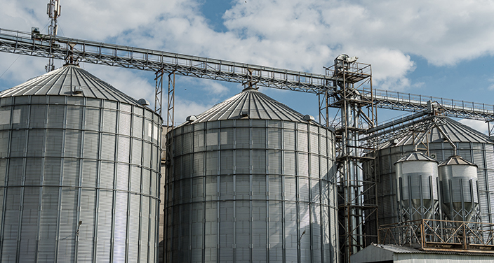 Применение датчиков INNOLEVEL серии VIBRO N для контроля заполнения тканевых силосов