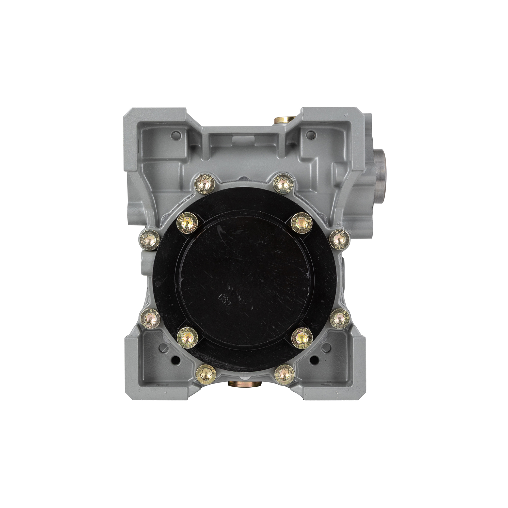 Редуктор червячный INNOVERT 063 (i=100) вал вх./вых 19/25 мм, масло синтетическое (-25..+40 С)