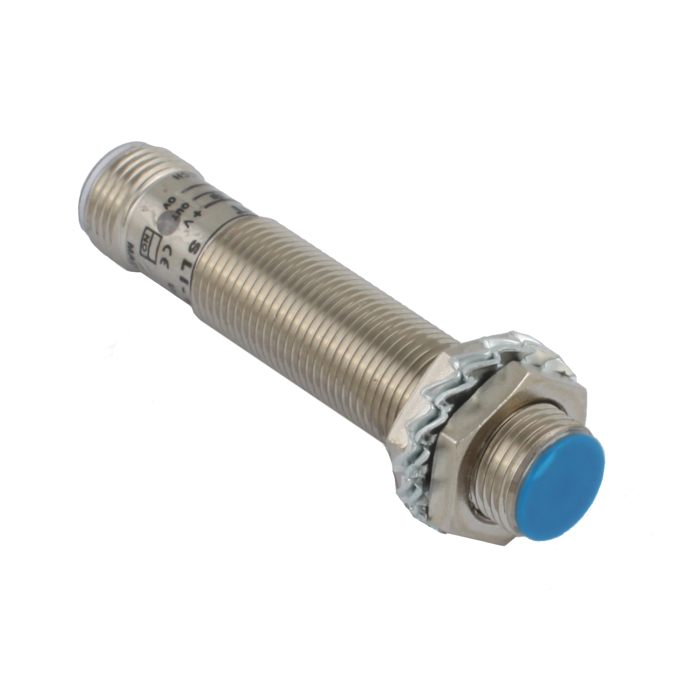 Индуктивный датчик INNOCONT, M12x1, L=61 мм, экранированный, зона срабатывания 2 мм, -25 +60 С, 12…24 VDC, IP67, выход: PNP NO, макс. ток 200 мА, разъем M12 SLI-12P2C