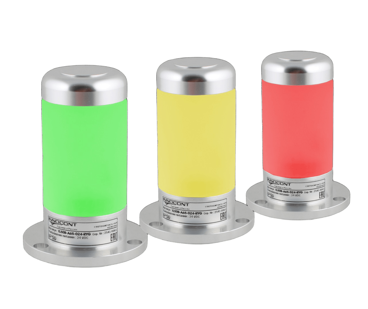 Светосигнальная колонна INNOCONT серии TL50B-A65