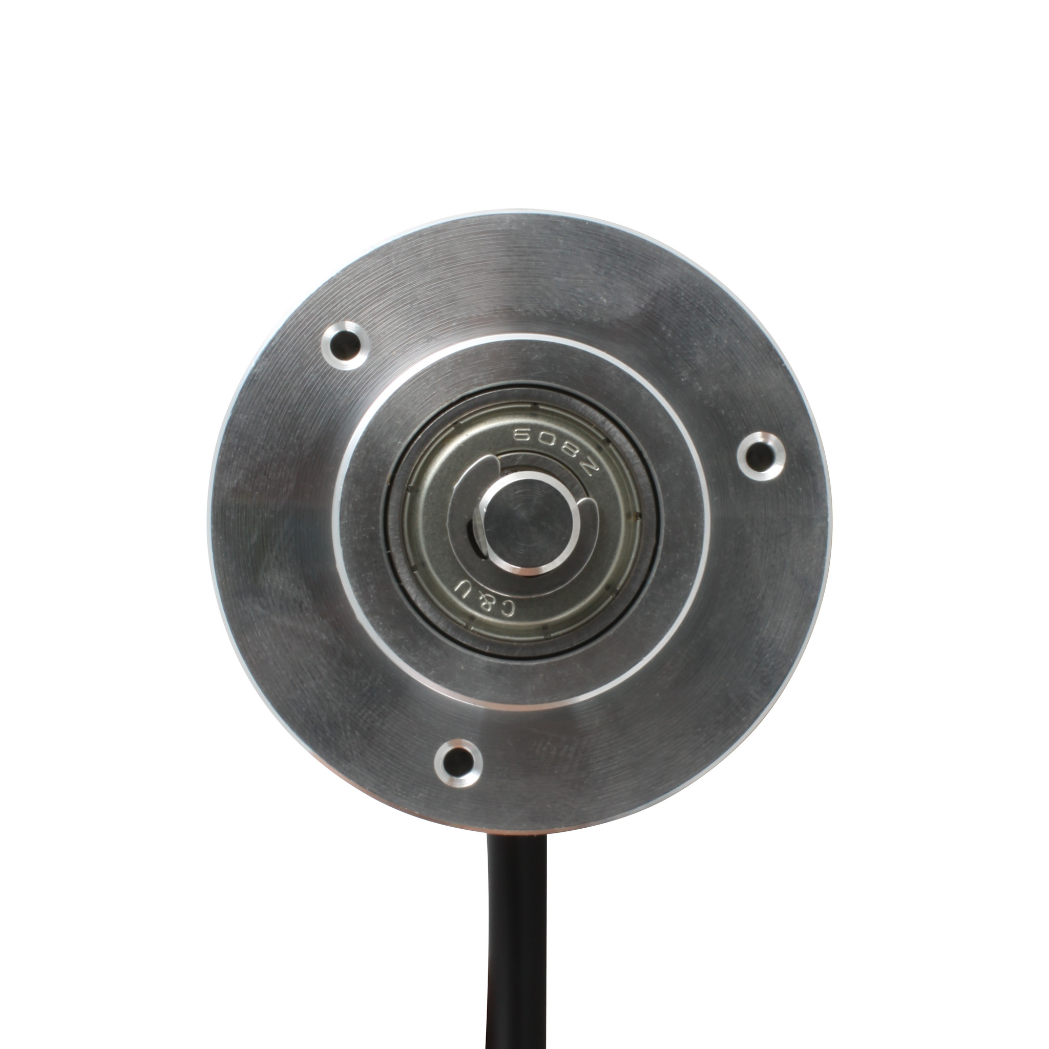 Инкрементальный энкодер INNOCONT D=50мм, выступающий вал 8мм, 5000 имп/об, 5VDC, выход TTL, IP54, -20…+80°C, аксиальный кабель 2м