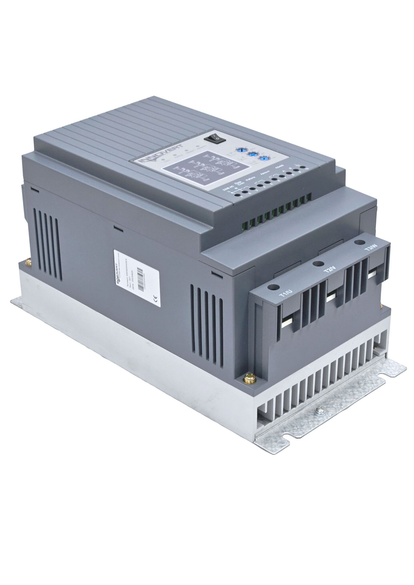 Устройство плавного пуска с кнопкой INNOVERT SSD753A43ES, 150А, питание управления 220В, RS-485