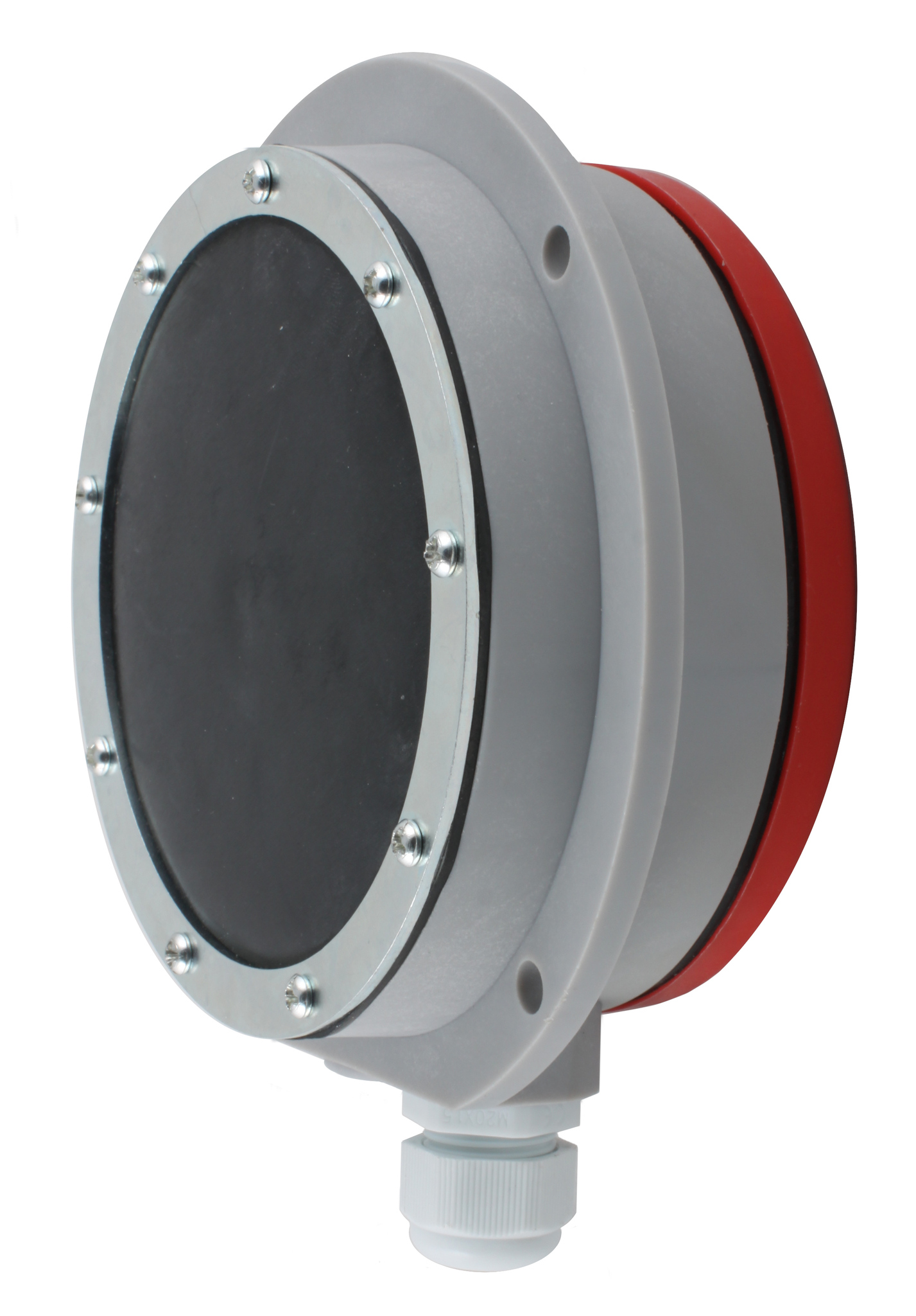 Мембранный датчик подпора для сыпучих материалов INNOLEVEL в пластиковом корпусе (аналог AKO-5330), -40 +80 С, IP54, чувств. от 300 г/л; фланец D=155 мм, мембрана- NBR, выход- реле SPDT