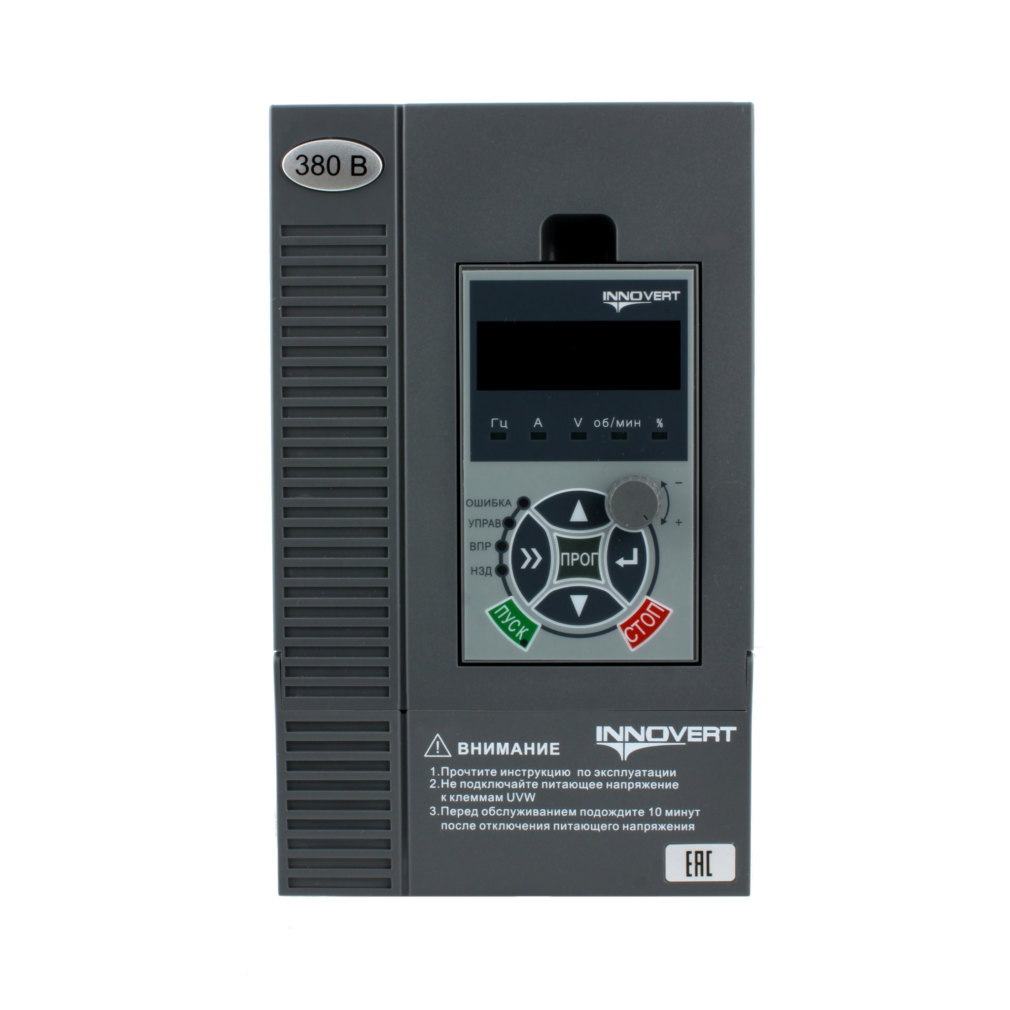 Преобразователь частоты INNOVERT PUMP IHD402P43T, 4,0кВт, 380В, 9А