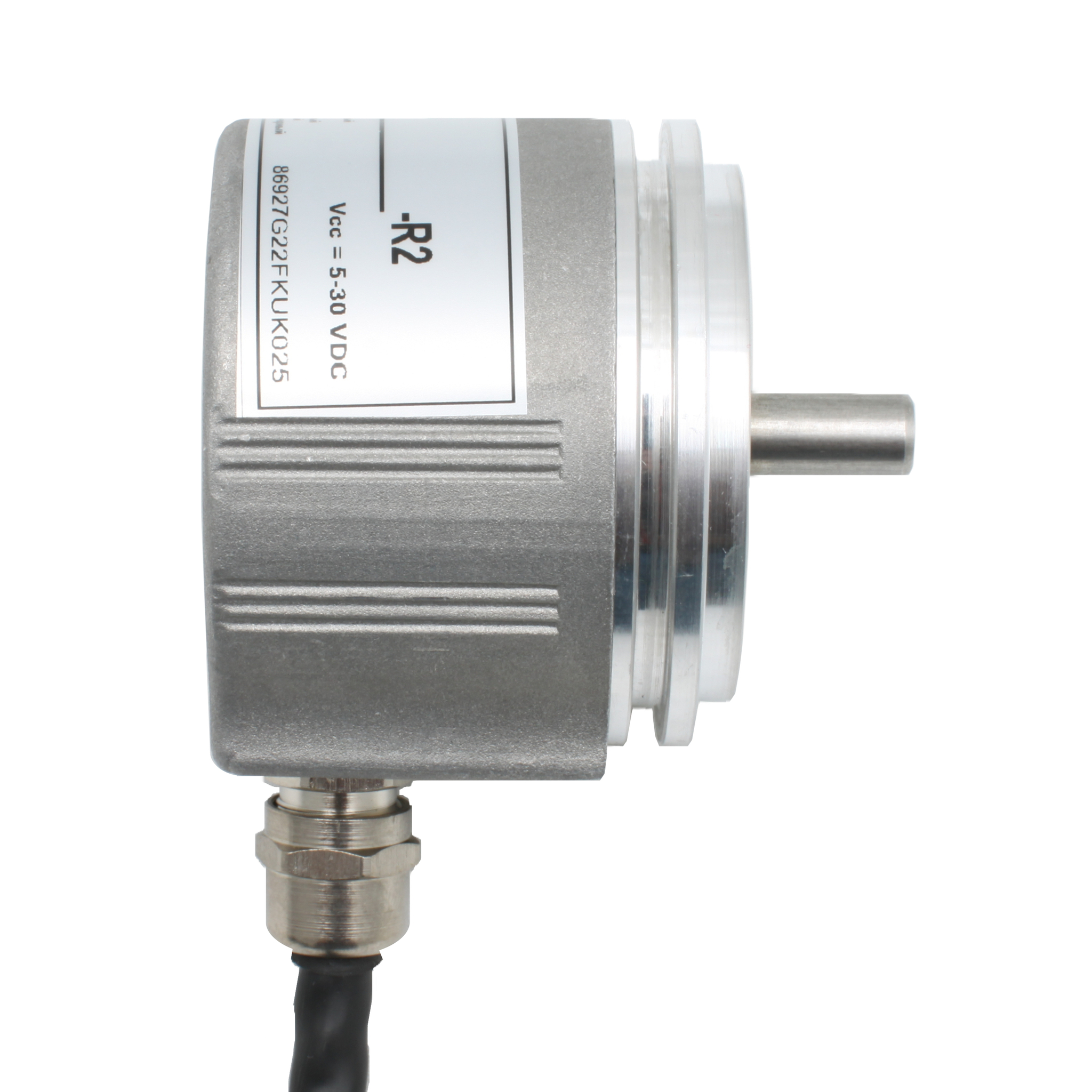 Инкрементальный программируемый энкодер INNOCONT D=58мм, выступающий вал 8мм, сервофланец, 5…30VDC, выход TTL/HT, IP 65