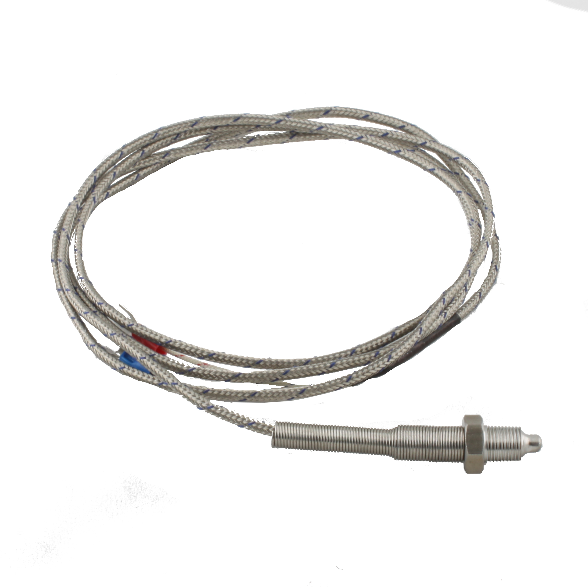 Датчик температуры INNOCONT с кабелем, исполнение V, спай CA, резьба 3/8", длина кабеля 3м TS-W-V-CA-3-3/8