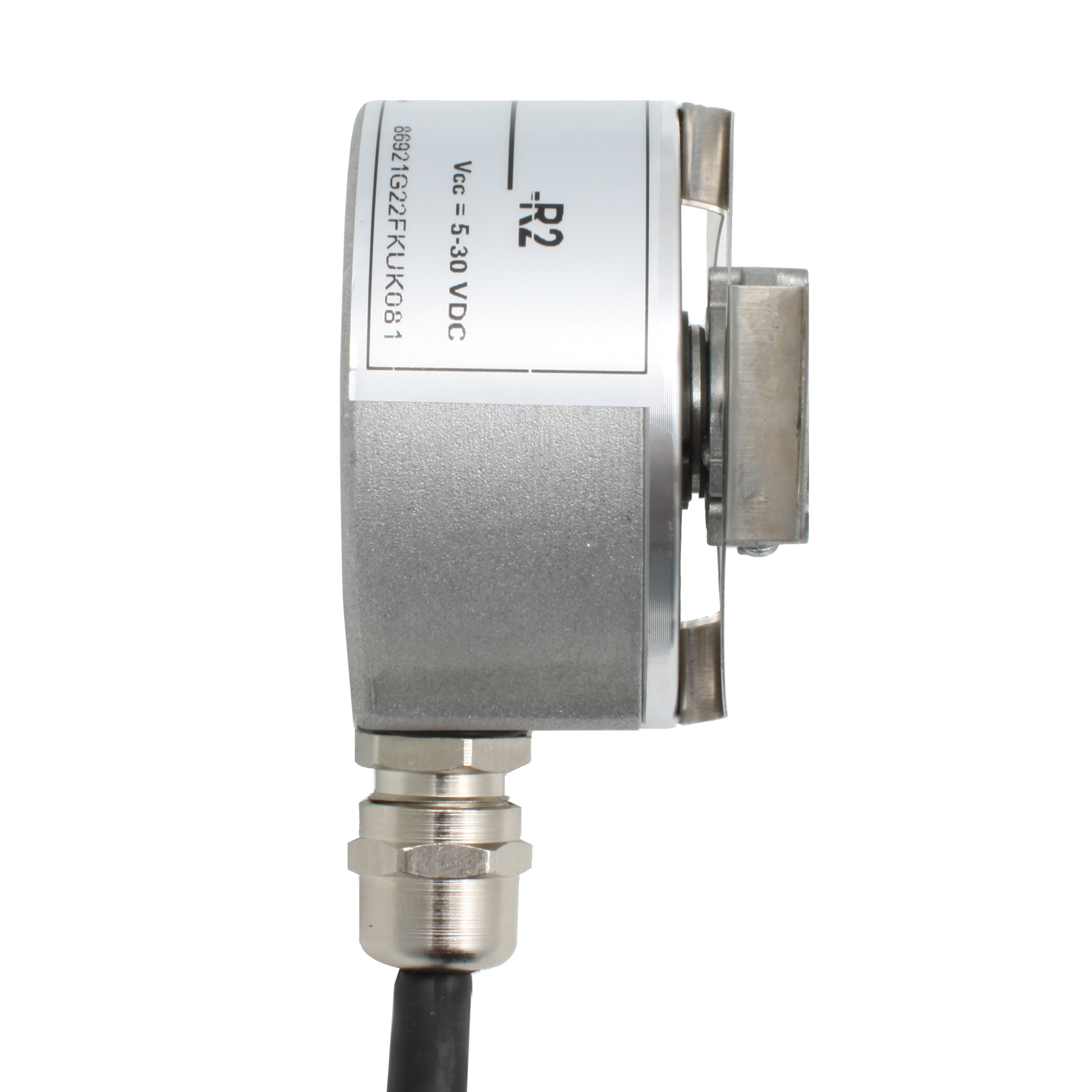 Инкрементальный программируемый энкодер INNOCONT D=50мм, полый вал 12мм, 5…30VDC, выход TTL/HTL с инверсией, IP 54