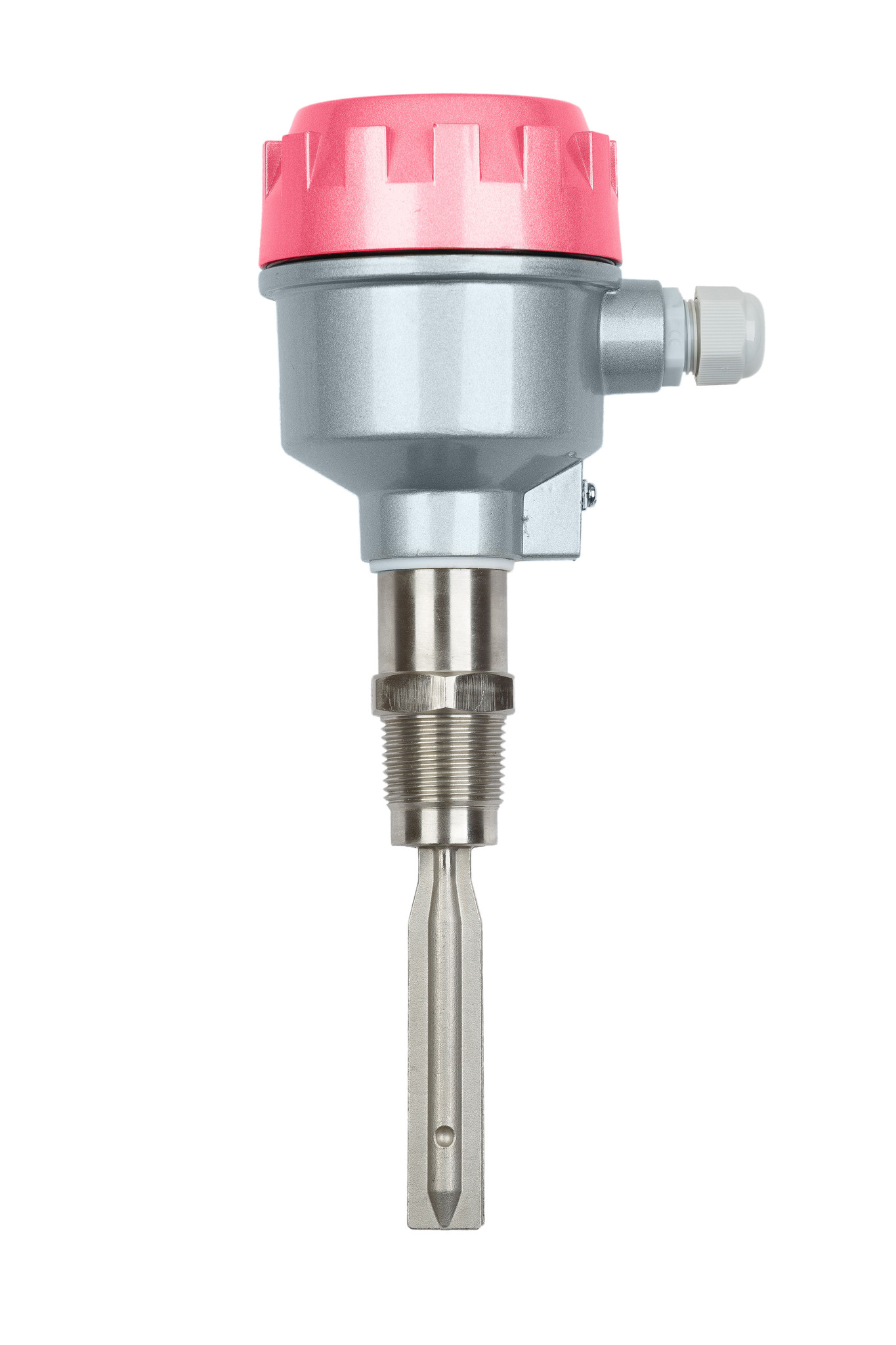 Вибрационный датчик уровня жидкостей INNOLEVEL в алюм. корпусе, -30 +150 С, Pmax=20 bar, 24 V AC/DC, IP 65, соединение- резьба 1" PT, нерж. сталь, удлинение 400 мм, нерж. сталь