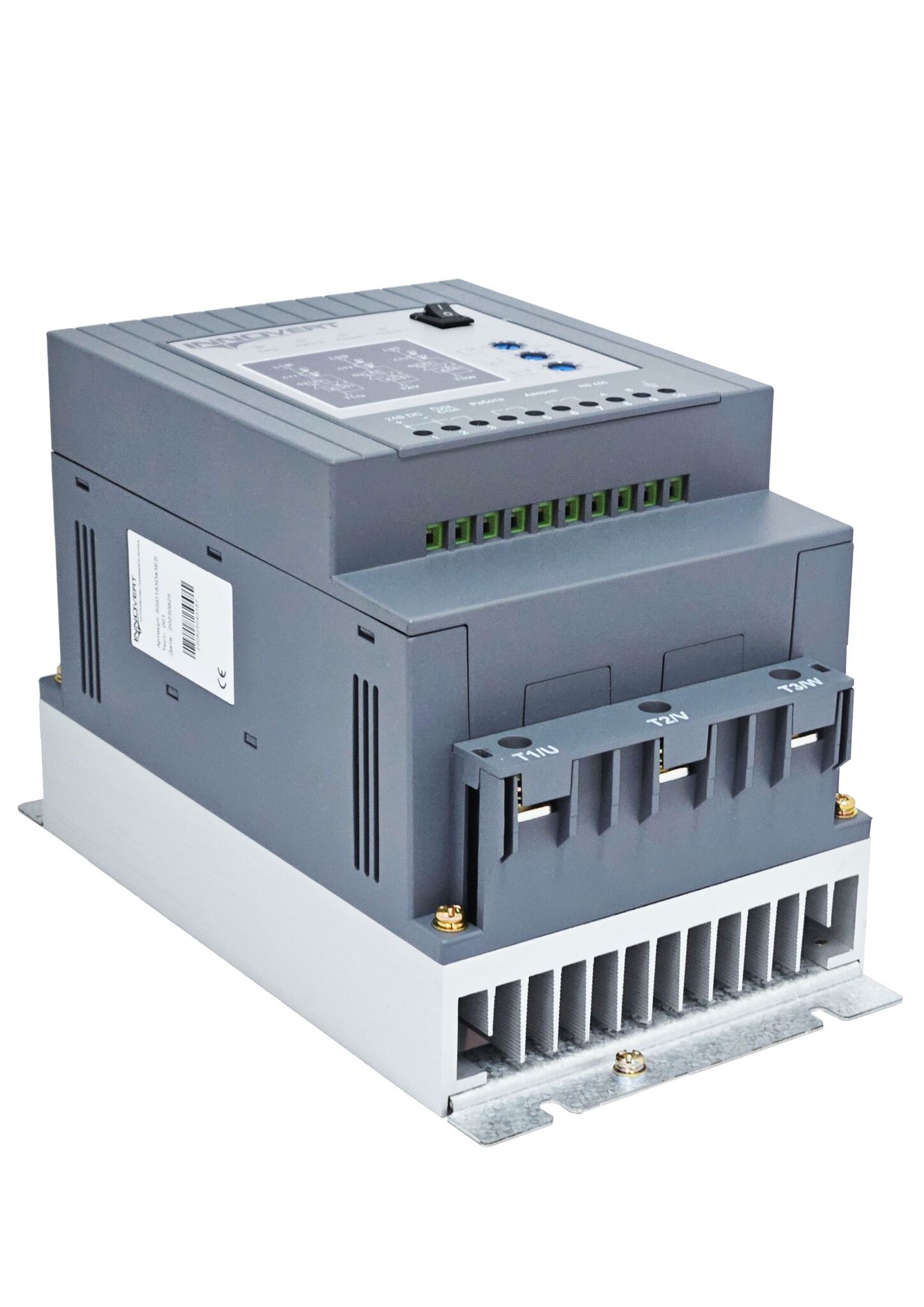 стройство плавного пуска с кнопкой INNOVERT SSD373D43ES, 75А, питание управления 24В, RS-485