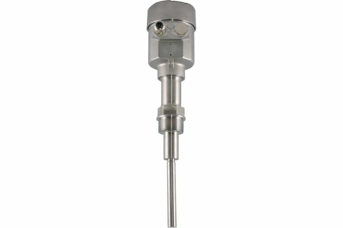 Вибрационный датчик уровня сыпучих материалов INNOLEVEL в корпусе из нерж. стали, одноштыревое исполнение, -40 +150 С, Pmax=16 bar, 22-265 VAC - 20-46 VDC, IP 67, чувств. 100 г/л