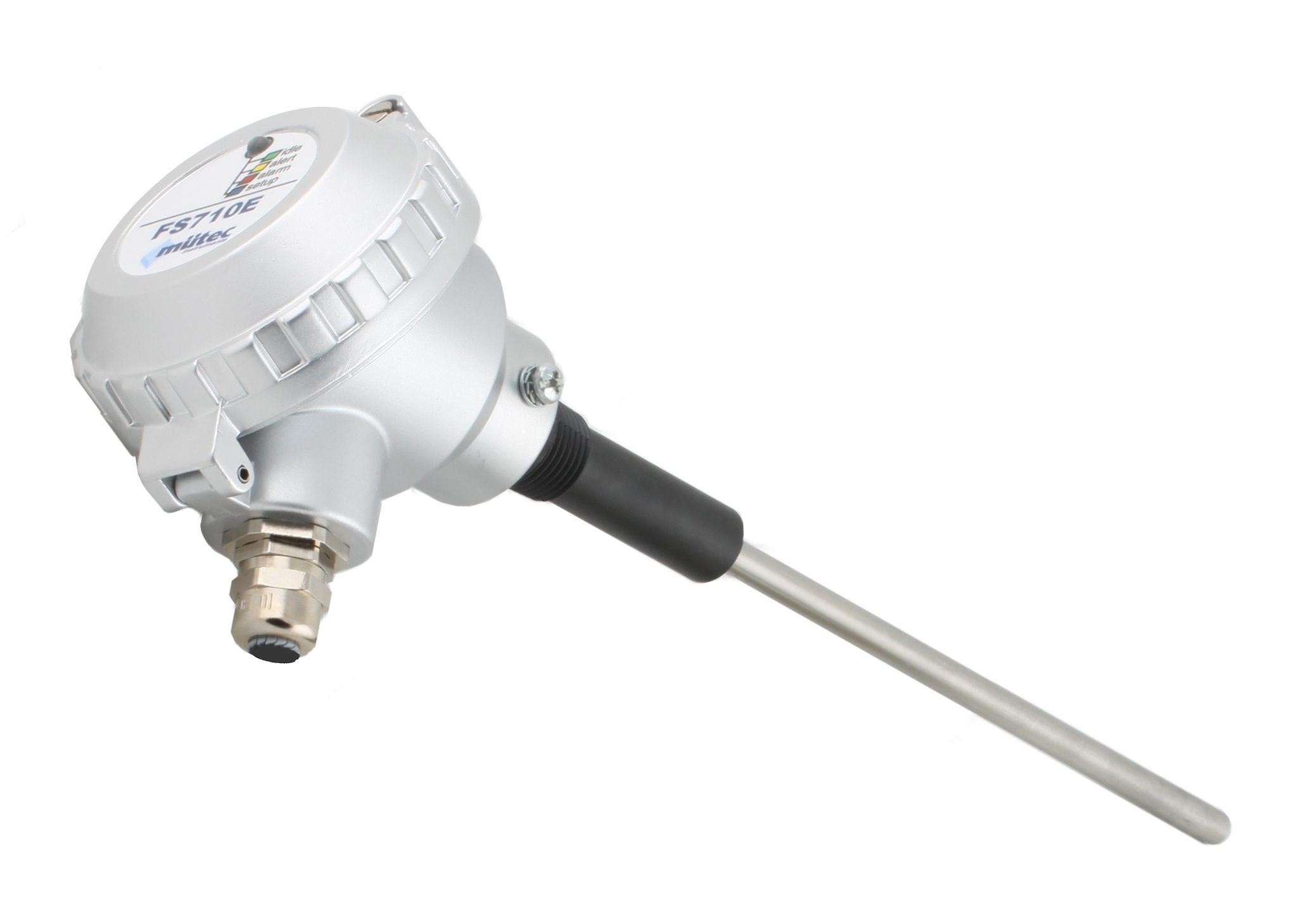 Датчик пыли INNOLEVEL, зонд L=85 мм, -20 +150 С, Pmax=2 bar, 24 VDC, IP 65, соединение- резьба 1/2" NPT пластик, выходной сигнал- реле DPDT, кабель 2 метра