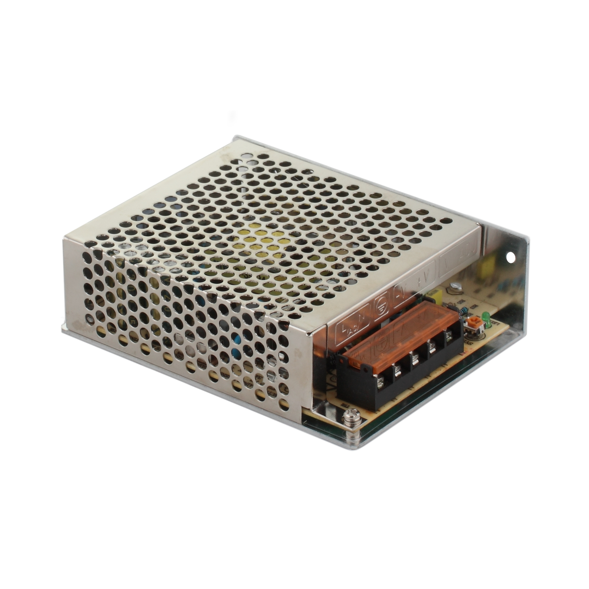 Источник питания INNOCONT. Вход: 220VAC, 0.45А, выход: 35W, 24VDC, 1.5A,-10 +50С, IP20, типы защиты: КЗ, перегрузка, перенапряжение SB-P-35-24