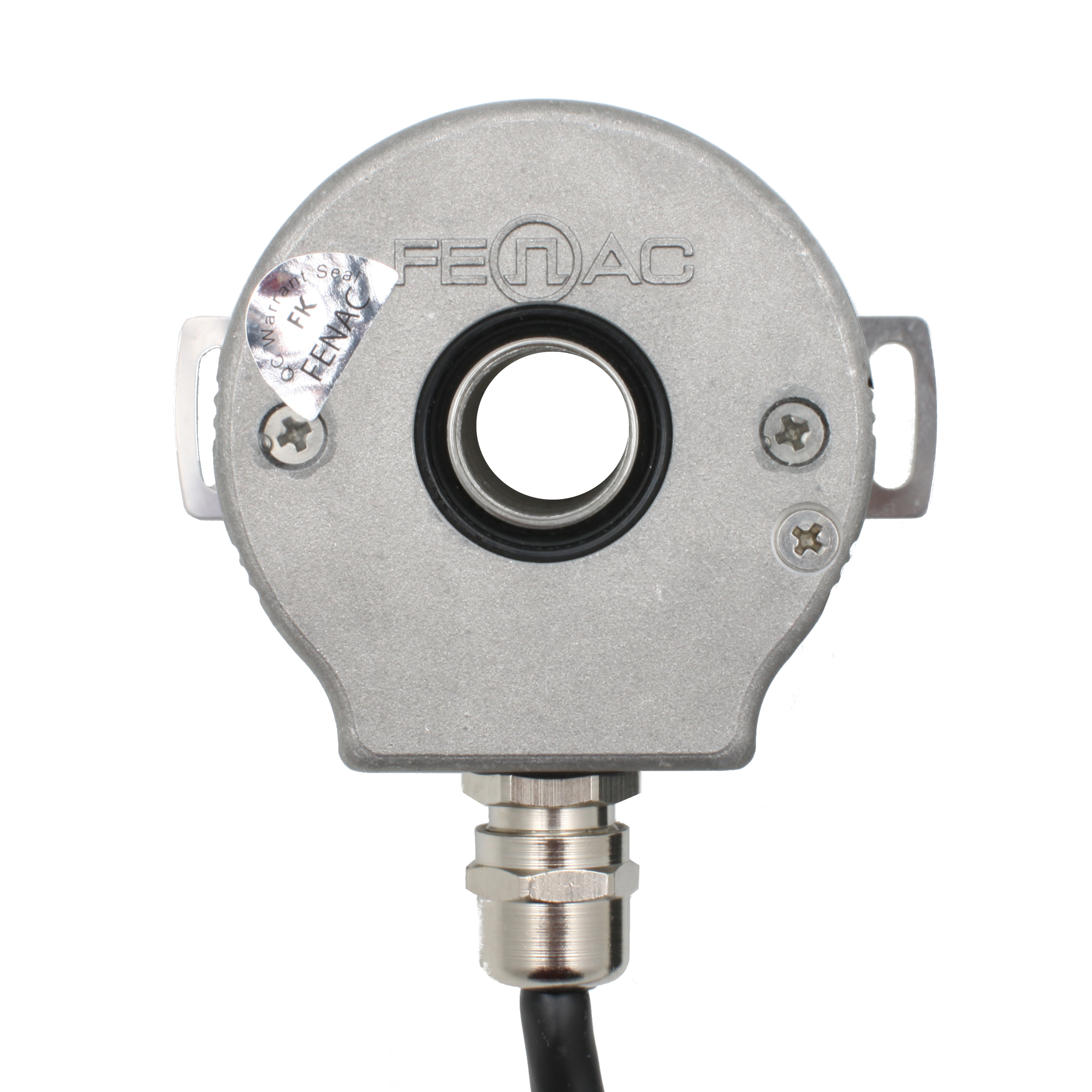 Инкрементальный программируемый энкодер INNOCONT D=58мм, полый вал 14мм, 5…30VDC, выход TTL/HTL с инверсией, IP 54