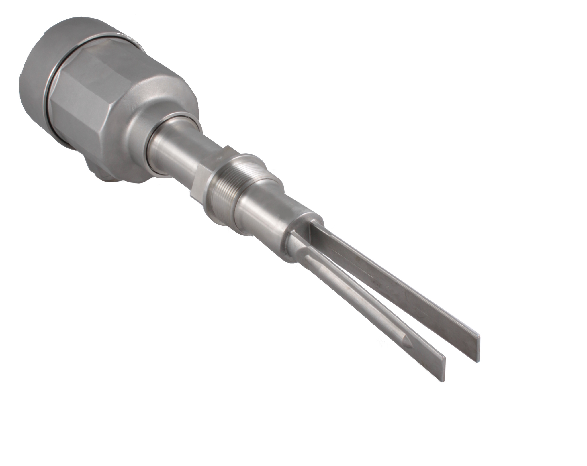 Вибрационный датчик уровня сыпучих материалов INNOLEVEL в корпусе из нерж. стали, -40 +150 С, Pmax=10 bar, 22-265 VAC - 20-46 VDC, IP 67, чувств. от 10 г/л, соедин.- резьба G 1 1/2"