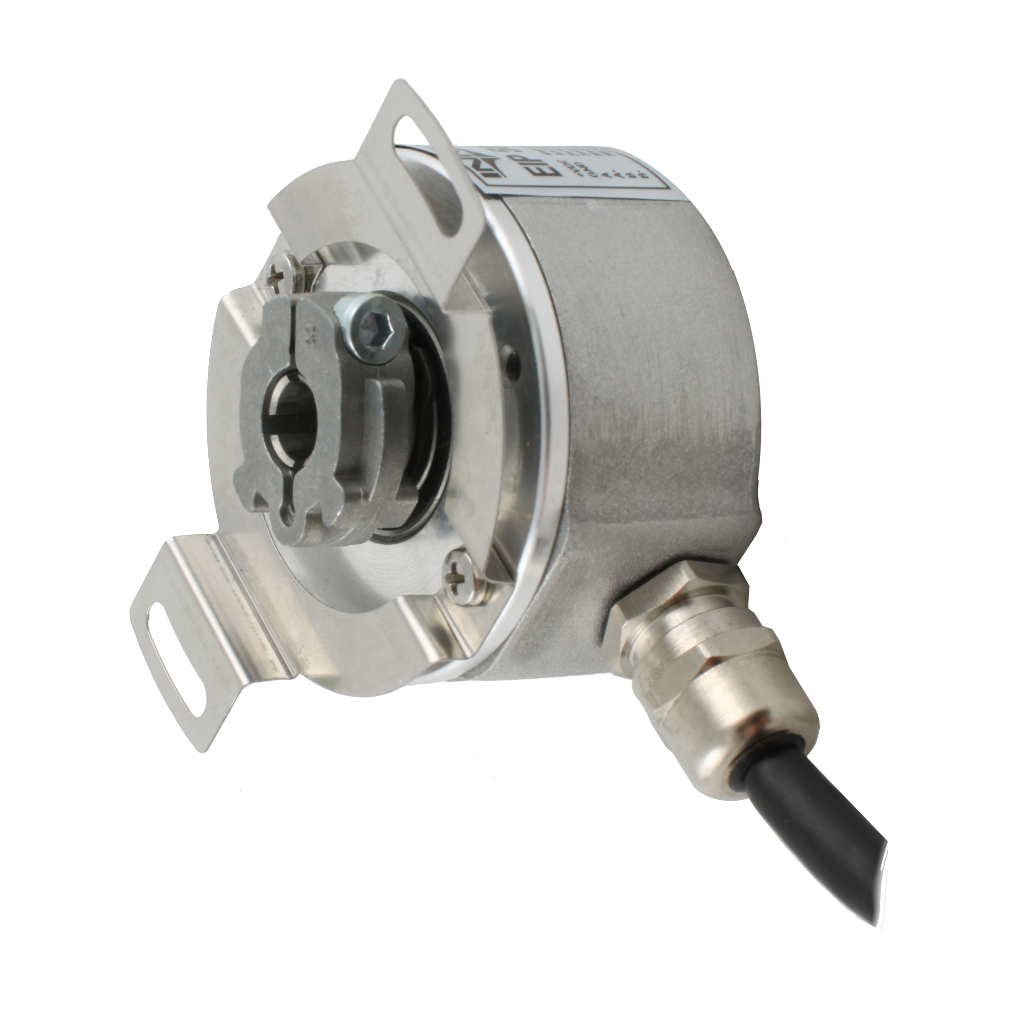 Инкрементальный программируемый энкодер INNOCONT D=50мм, полый вал 8мм, 5…30VDC, выход TTL/HTL с инверсией, IP 54