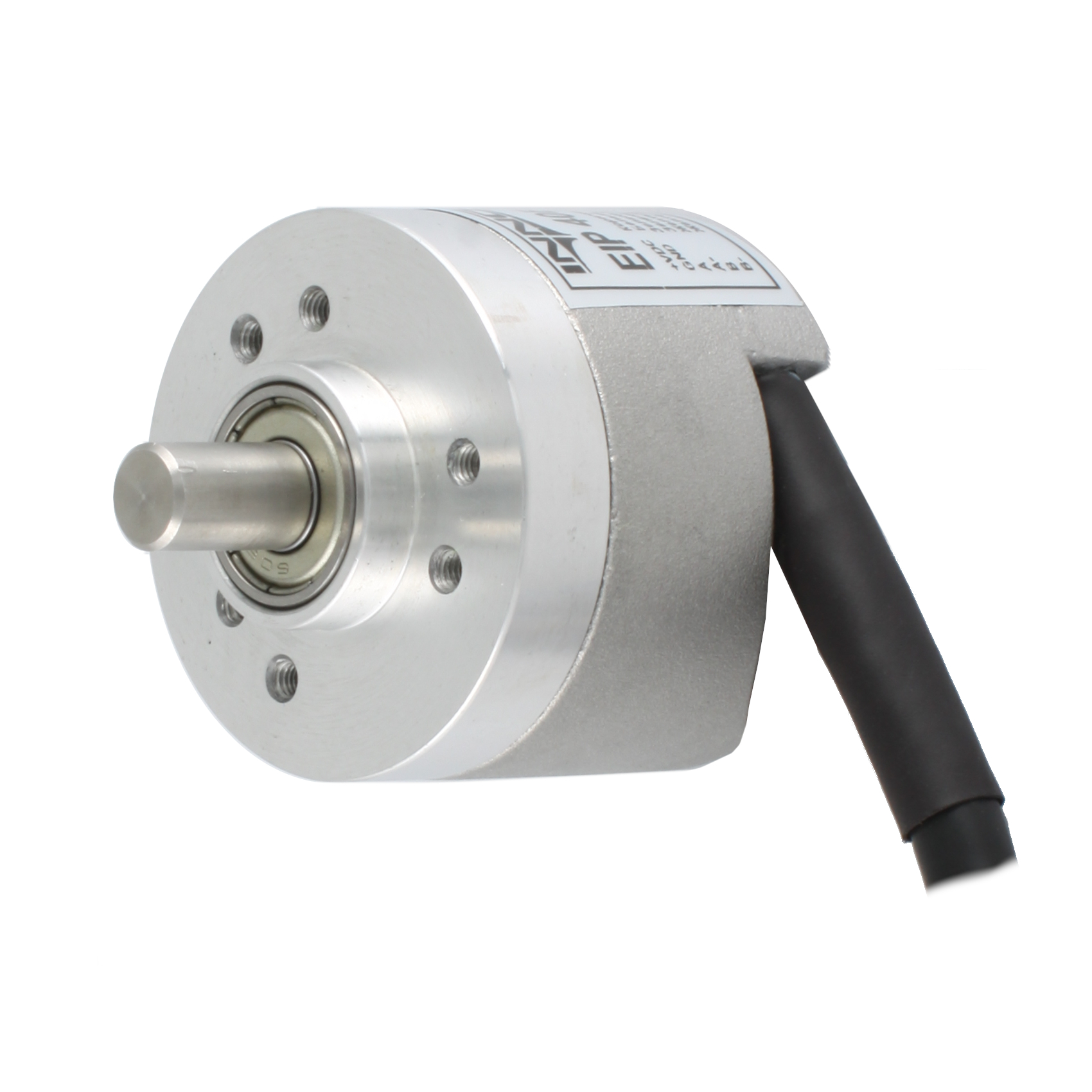 Инкрементальный программируемый энкодер INNOCONT D=40мм, выступающий вал 8мм, 5…30VDC, выход TTL/HTL с инверсией, IP 65