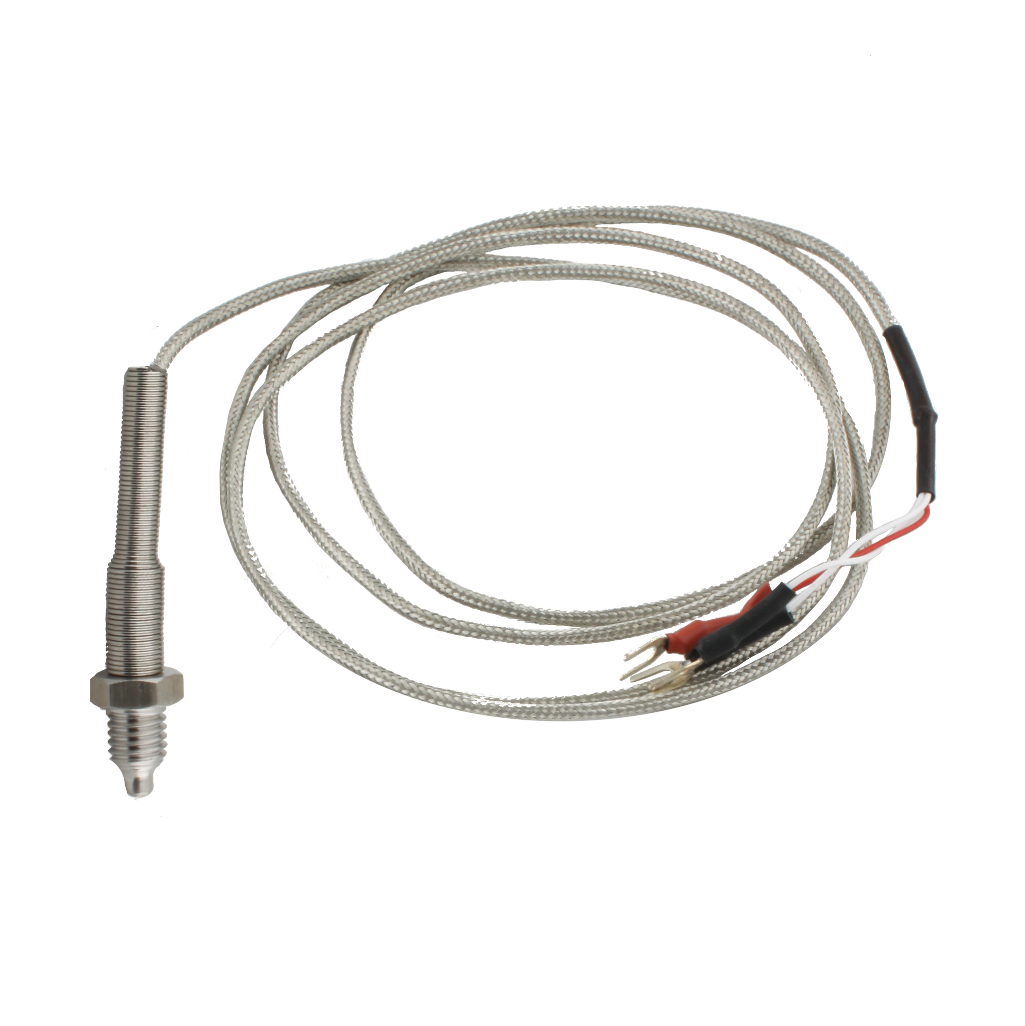 Датчик температуры INNOCONT с кабелем, исполнение V, спай Pt100, резьба М10x1,5, длина кабеля 1,5м TS-W-V-Pt100-1,5-M10x1,5