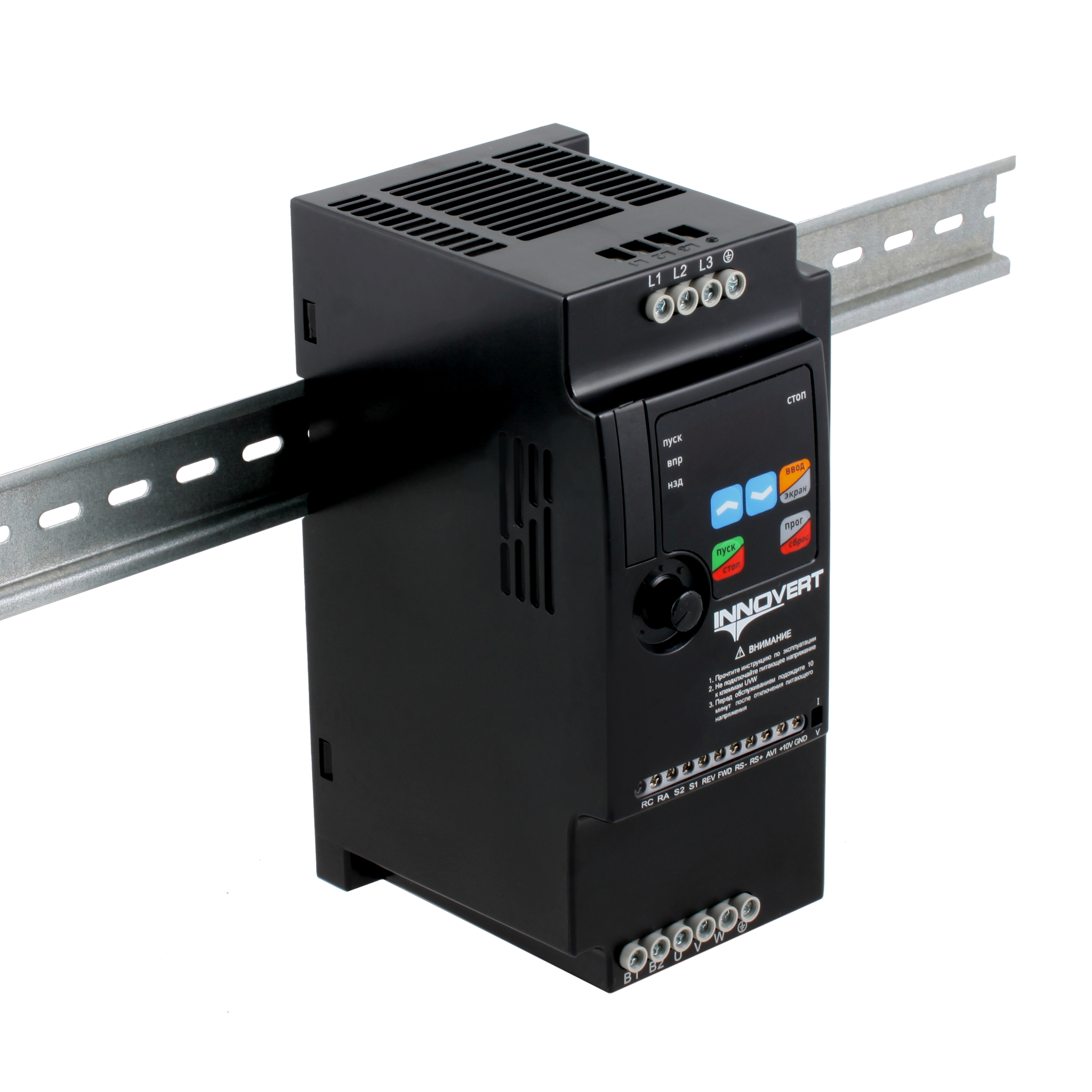 Преобразователь частоты INNOVERT ISD mini plus ISD302M43E, 3,0кВт, 380В, 6.8 А